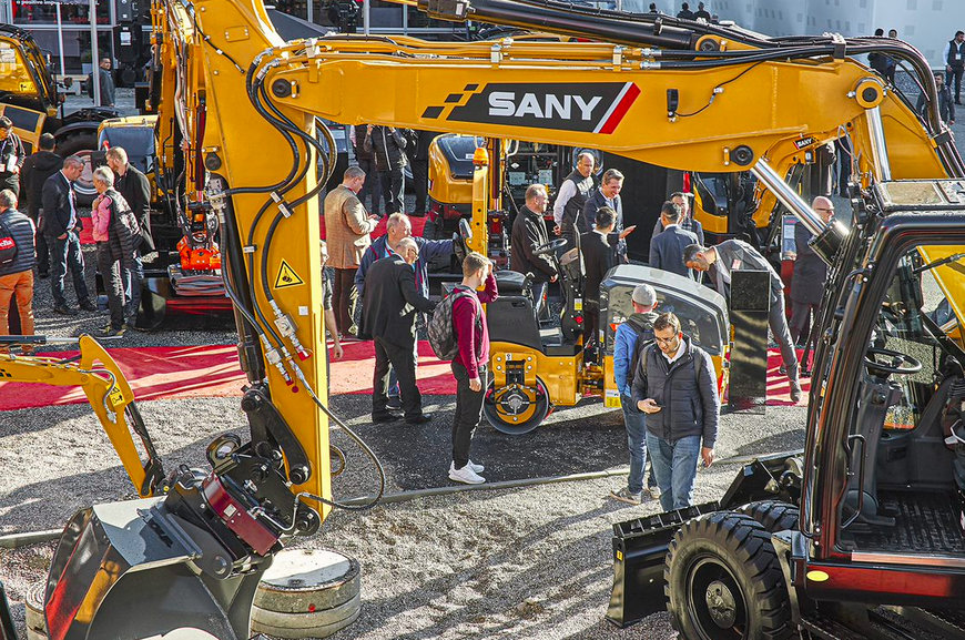 SANY Europe reports a positive performance after the bauma 2022